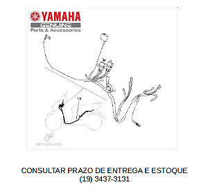 CHICOTE DE FIOS CONJUNTO PARA NEO 125 2017 ATE 2025 ORIGINAL YAMAHA (CONSULTAR PRAZO DE ENTREGA E ESTOQUE)