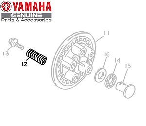 MOLA DA EMBREAGEM PARA XT600E E TÉNÉRÉ 600Z ORIGINAL YAMAHA