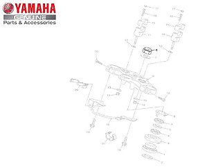 PORCA CHAPEU PARA VARIOS MODELOS ORIGINAL YAMAHA (CONSULTAR PRAZO DE ENTREGA E ESTOQUE)