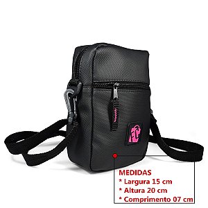 Shoulder Bag // Street Bag // Preta Pink