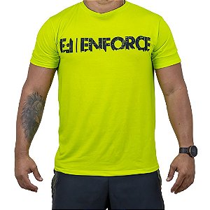 Camiseta Enforce - Cor Verde Limão