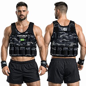 Colete de Carga 5 Kg - Preto - Linha Premium