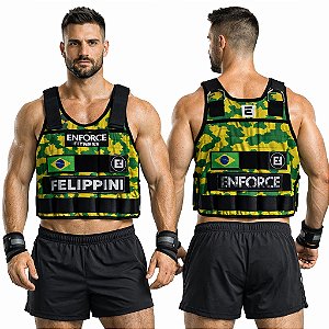 Colete de Carga 15 Kg - Linha Premium Personalização Patch