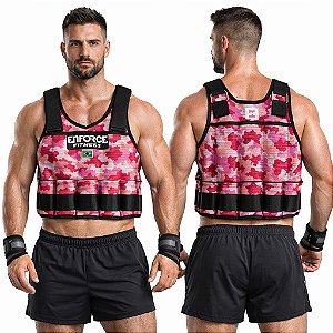 Colete de Carga 20 Kg - Rosa - Linha Premium