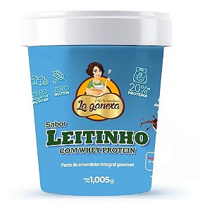 Pasta de Amendoim Leitinho (1kg) | La Ganexa