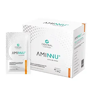 Aminnu (30 Sachês de 10g) | Central Nutrition