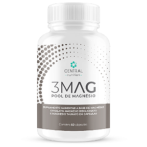 3MAG Pool de Magnésio (60caps) | Central Nutrition