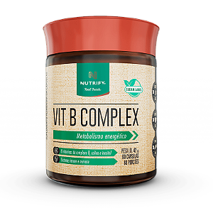 VIT B COMPLEX 60 CAPS NUTRIFY