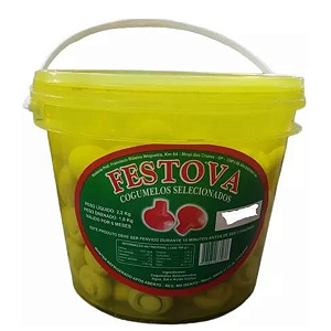 Cogumelo Champignon Inteiro em Conserva Balde1 Kg