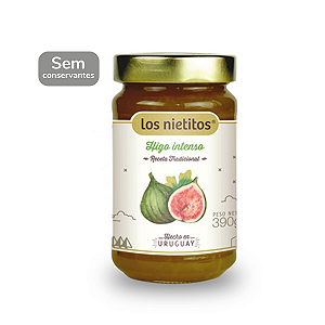 Geleia de Figo Intensa - Importada Uruguai 390g Los Nietitos