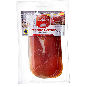 Presunto Serrano Fatiado 100g - Josep Llorens