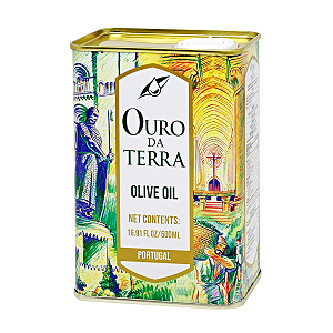 Azeite De Oliva Português Tipo Único Ouro Da Terra Lata 500m