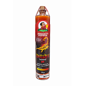 Molho de Pimenta Scorpin Johnny`s Pepper Forte (50ml)