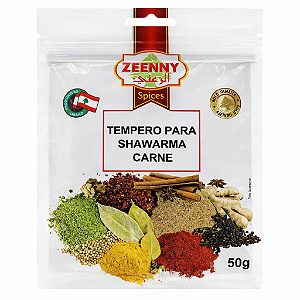 Tempero Em Pó P/ Shawarma - Carne 50g
