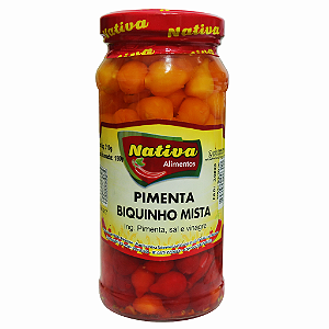 Pimenta Biquinho Mista 180g - Nativa