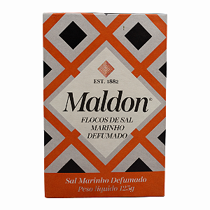 Flocos de Sal Marinho Defumado Maldon 125g