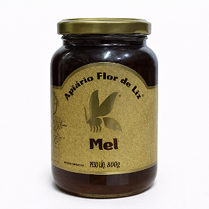 Mel Silvestre Apiário Flor De Liz 800g