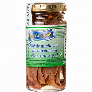 Filé De Anchova Anchovada Aliche Realmar 100g