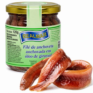 Filé de Anchova 210/120g - Realmar