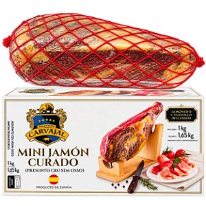 Kit Mini Jamon Presunto Serrano Curado Carvajal1kg
