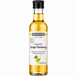 Vinagre de Vinho Branco Cépage Chardonnay 250ml - Beaufor France