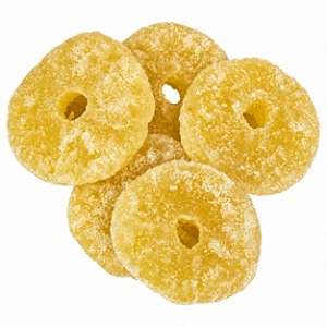 Doce Abacaxi Cristalizado