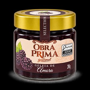 Geleia de Amora Gourmet 230g -OBRA PRIMA