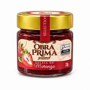 Geleia de Morango Gourmet 230g - SELECTION OBRA PRIMA