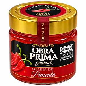 Geleia de Pimenta Gourmet Premium 230g - Obra Prima