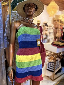 Vestido crochê Virgínia