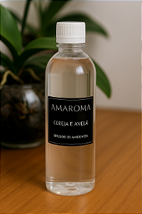 Refil para Difusor 240 ML Cereja e Avelã + 6 Varetas