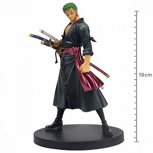 Action Fig One Piece Roronoa Zoro Saga de Wano The Grandline Series