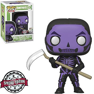Funko Pop 438 Fortnite Skull Trooper Purple Special Edition