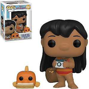 Funko Pop 1047 Disney Lilo e Stitch Lilo With Pudge