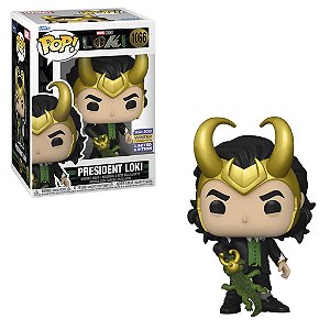 Funko Pop 1066 Marvel Loki president Loki Ediçao Limitada