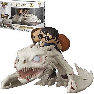 Funko Pop 93 Harry Potter Ukrainian Ironbelly With Harry, Ron e Hermione