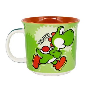 Caneca Tom 350ml Super Mario Yoshi