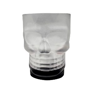 Caneca 3D 500ml Caveira Skull Mug Preta