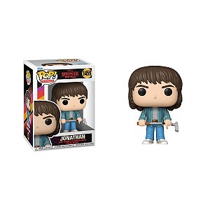 Funko Pop 1459 Stranger Things 4ª Temporada Jonathan Com Taco De Golfe