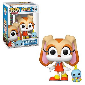 Funko Pop1034 & Buddy Sonic The Hedgehog Cream E Cheese
