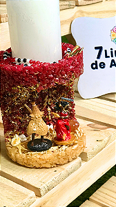 Suporte de Vela Iansã e Obaluaê