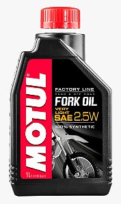 Oleo Suspensão Fork Oil Factory Line Very Light 2.5w