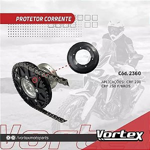 Protetor Coroa Corrente Crf250f  Crf230  Crf250r  Crf250x Anti-Block