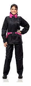 Conjunto Capa Chuva Pantaneiro Nylon Feminina