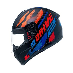 Capacete Fly Drive 2 Hg Atitude Vermelho