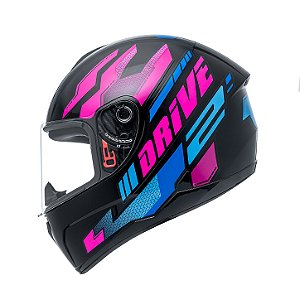 Capacete Fly Drive 2 Hg Atitude Rosa