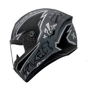 Capacete Peels Spike 2 Stk Cinza Dark