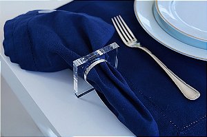 Guardanapo Ponto Ajour Azul Marinho