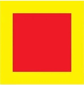 ADESIVO DE DEMARCAÇÃO DE SOLO 1X1