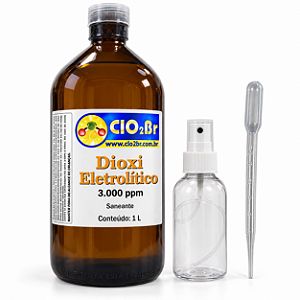 Dioxi Eletrolítico 3.000 ppm — 1 L — VIDRO